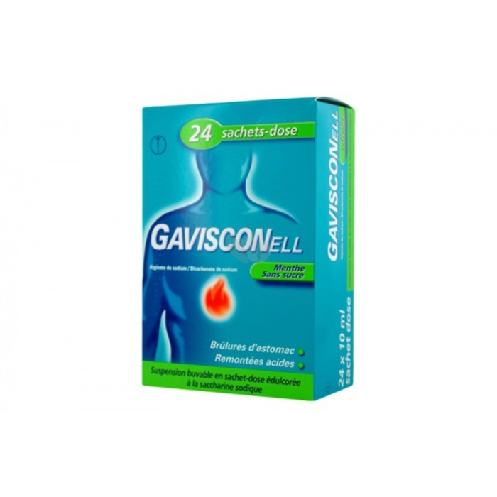 Photo de Gavisconell menthe sans sucre suspension buvable édulcorée à la saccharine sodique 24 sachets Reckitt benckiser Gavisconell menthe sans sucre suspension buvable édulcorée à la saccharine sodique 24 sachets Reckitt benckiser-192534
