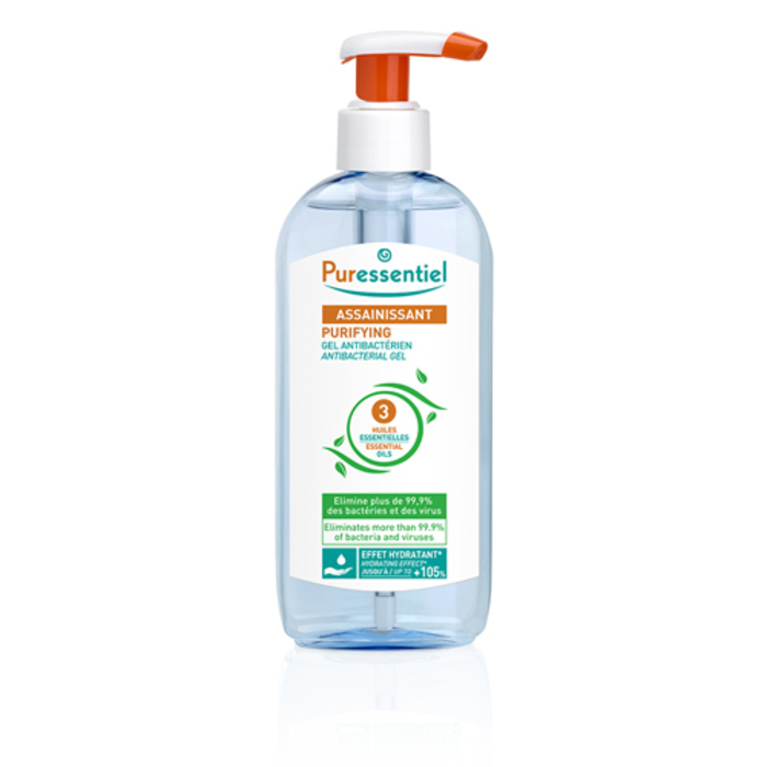 Photo de Gel antibactérien assainissant aux 3 huiles essentielles Puressentiel Gel antibactérien assainissant aux 3 huiles essentielles Puressentiel-141283