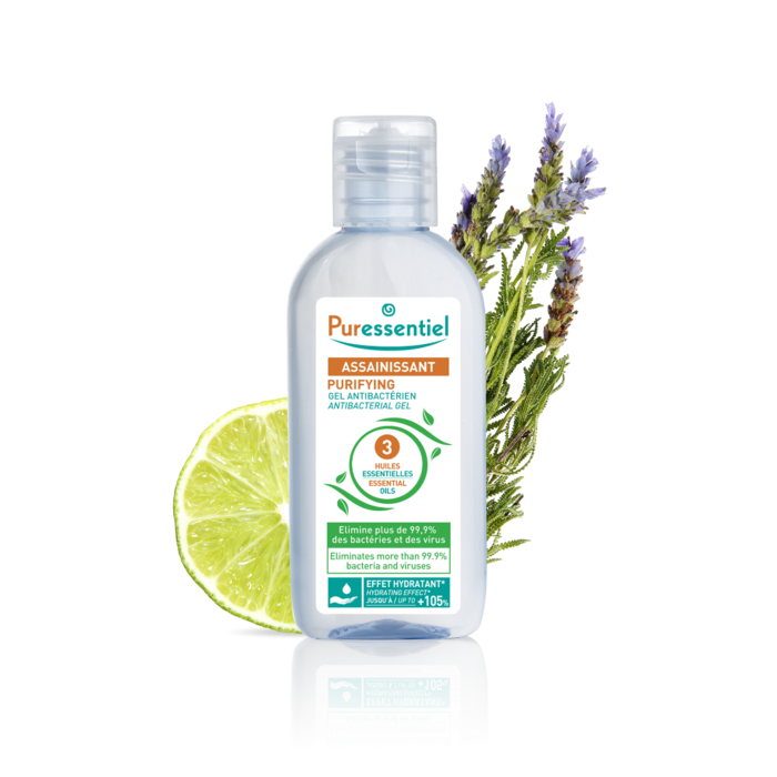 Photo de Gel antibactérien assainissant aux 3 huiles essentielles Puressentiel Gel antibactérien assainissant aux 3 huiles essentielles Puressentiel-105741