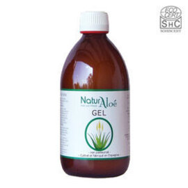 Gel buvable d'aloé véra Bio 500 ml - Jus d'aloe vera - Naturaloe -137052