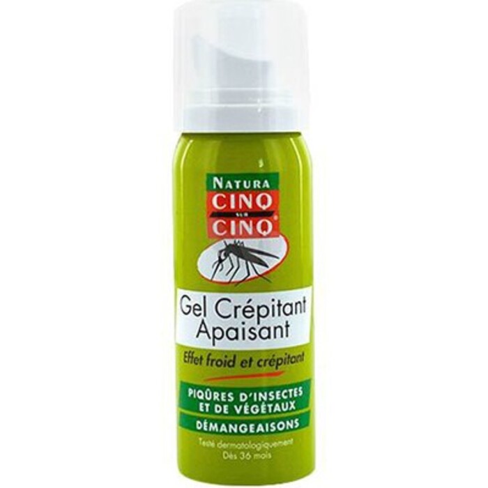 Photo de Gel crépitant apaisant 50ml Cinq sur cinq Gel crépitant apaisant 50ml Cinq sur cinq-213893