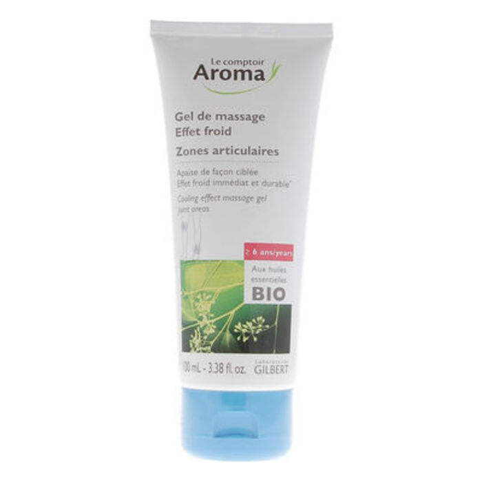 Photo de Gel de massage effet froid zones articulaires 100ml Le comptoir aroma Gel de massage effet froid zones articulaires 100ml Le comptoir aroma-222032