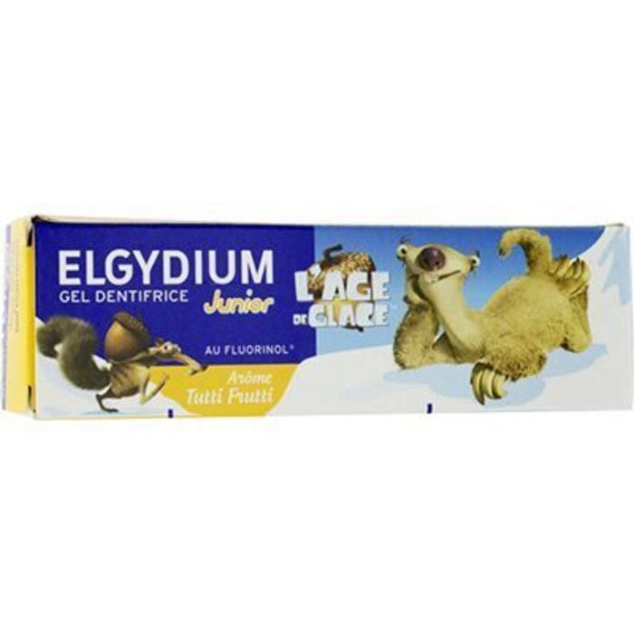 Photo de Gel dentifrice junior âge de glace 7/12 ans arôme tutti frutti 50ml Elgydium Gel dentifrice junior âge de glace 7/12 ans arôme tutti frutti 50ml Elgydium-221245