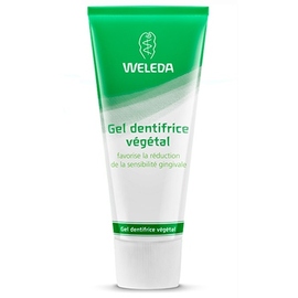 Gel dentifrice végétal - 75.0 ml - dentaires - weleda Favorise la réduction de la sensibilité gingivale-535