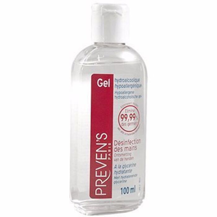 Photo de Gel hydroalcoolique hypoallergénique 100ml Preven's Gel hydroalcoolique hypoallergénique 100ml Preven's-215367