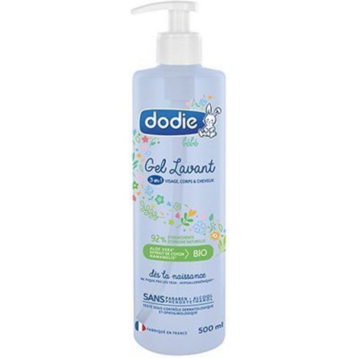 Photo de Gel lavant 3en1 500ml Dodie Gel lavant 3en1 500ml Dodie-220720