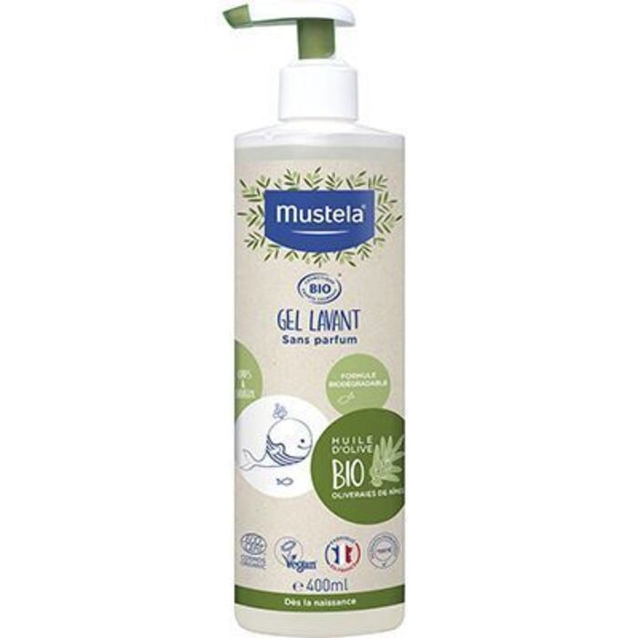 Photo de Gel lavant bio 400ml Mustela Gel lavant bio 400ml Mustela-228755