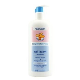 Gel lavant sans savon - 500.0 ml - Bébé Naturel - Natessance Nouveau parfum-140632