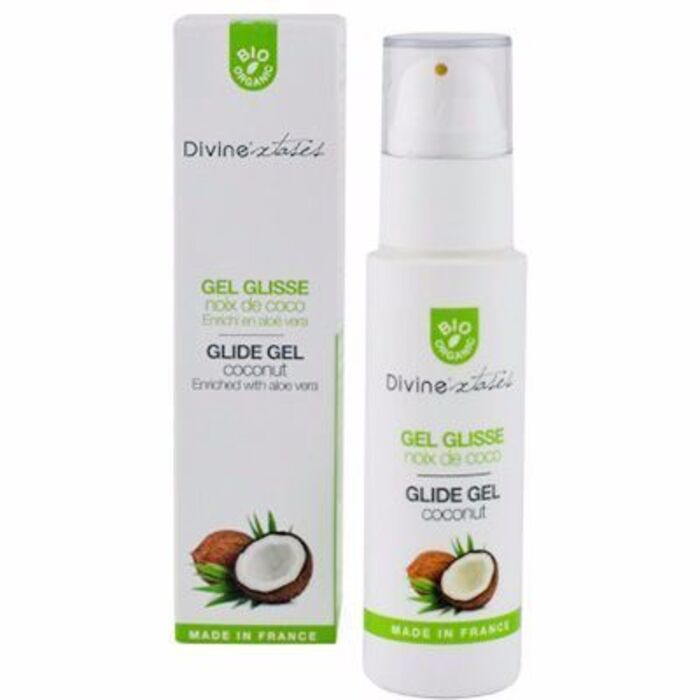 Photo de Gel lubrifiant noix de coco bio 100ml Divinextases Gel lubrifiant noix de coco bio 100ml Divinextases-215231