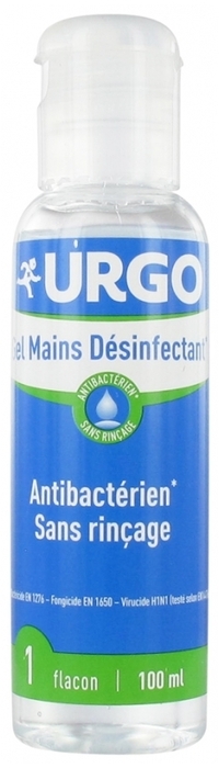 Photo de Gel main desinf fl 100ml Urgo Gel main desinf fl 100ml Urgo-257727