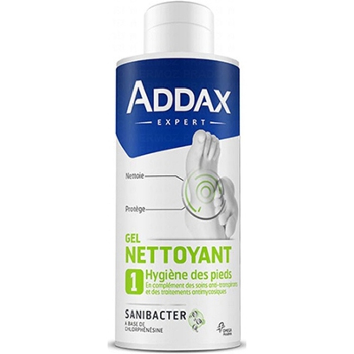 Photo de Gel pieds nettoyant antifongique sanibacter Addax Gel pieds nettoyant antifongique sanibacter Addax-140933