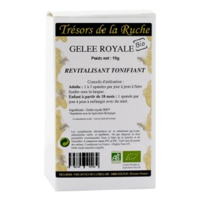Gelée royale bio - 10 grammes Alveole d'or-139372