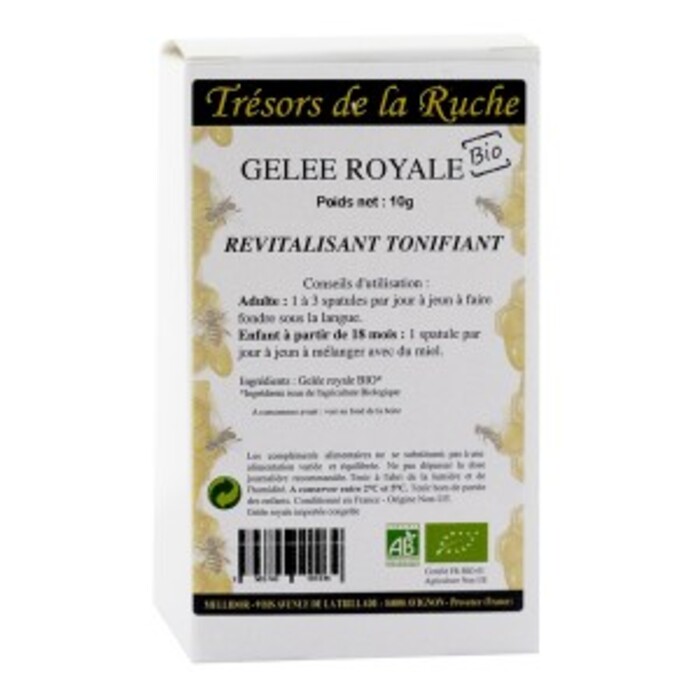 Photo de Gelée royale bio - 10 grammes Alveole d'or Gelée royale bio - 10 grammes Alveole d'or-139372