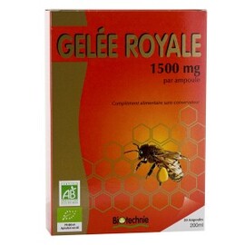 Gelée royale BIO - 20 ampoules - divers - Biotechnie La cour'tisane -136594