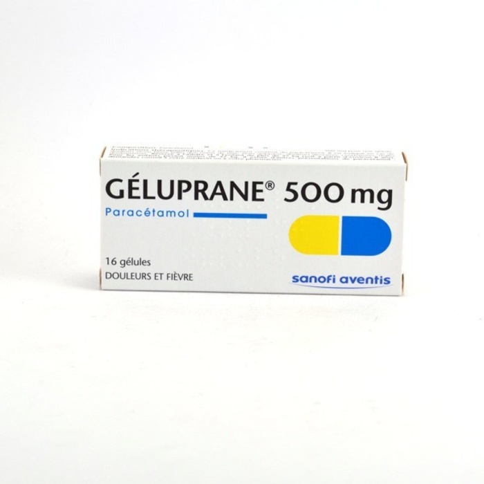 Photo de Geluprane 500mg - 16 gelules Sanofi Geluprane 500mg - 16 gelules Sanofi-192060