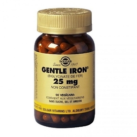 Gentle iron - 90.0 unites - minéraux - solgar -140965