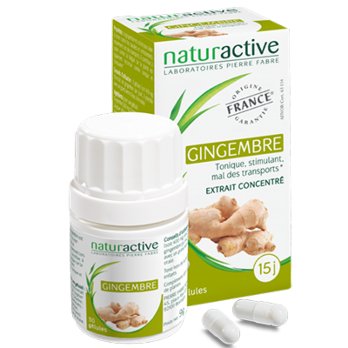 Photo de Gingembre 30 gélules Naturactive Gingembre 30 gélules Naturactive-221326