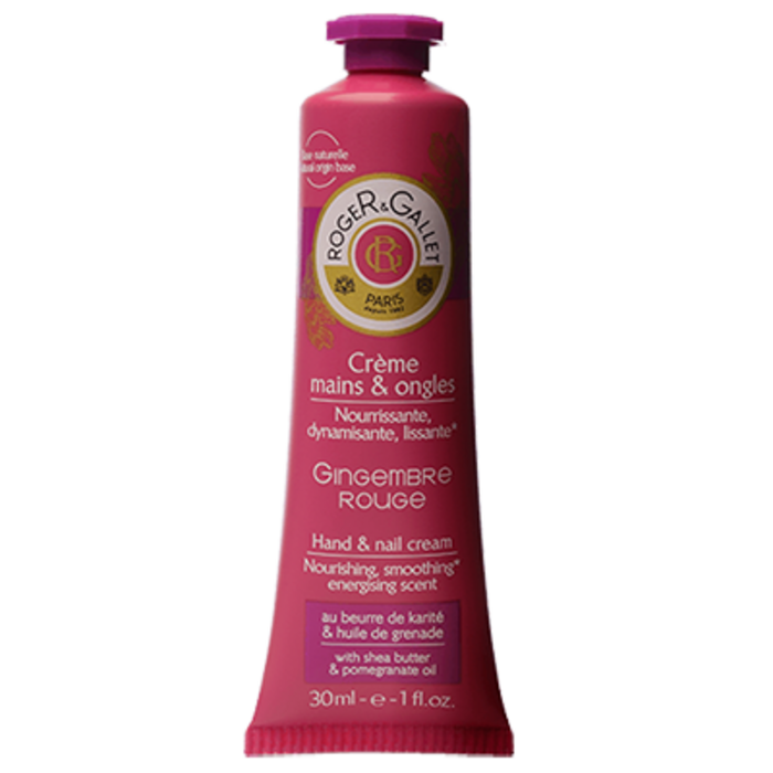 Photo de Gingembre rouge crème mains & ongles 30ml Roger & gallet Gingembre rouge crème mains & ongles 30ml Roger & gallet-203532