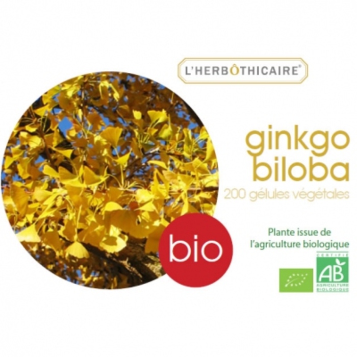 Photo de Ginkgo biloba bio L'herbothicaire Ginkgo biloba bio L'herbothicaire-198007