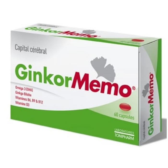 Photo de Ginkor mémo Laboratoires tonipharm Ginkor mémo Laboratoires tonipharm-203445