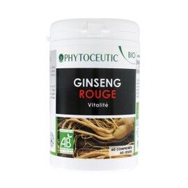 Ginseng Rouge Bio - 60.0 unites - Bien-Etre Bio - Institut Phytoceutic -5835