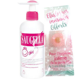 Girl emulsion lavante douce intime 200ml + cadeau - saugella -229322