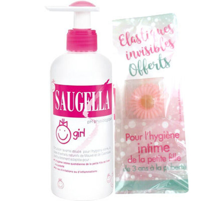 Girl emulsion lavante douce intime 200ml + cadeau Saugella-229322