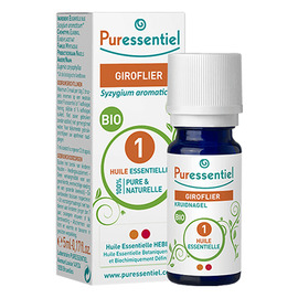 Giroflier BIO* - 5 ml - huiles essentielles - hebbd - Puressentiel -198141