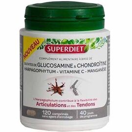 Glucosamine chondro 120 comprimés - super diet -223610