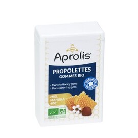 Gommes bio propolettes manuka - 50 g - divers - aprolis -141605