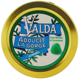 Gommes Menthe Eucalyptus - 50.0 unites - Confiserie - Valda -139354