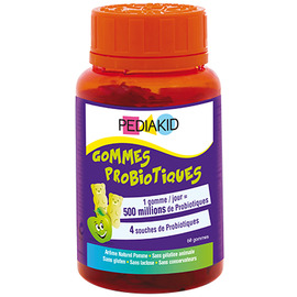 Gommes Probiotiques - 60 oursons - Pediakid -205885