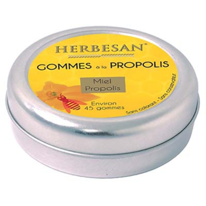 Gommes propolis - boîte de 45 gommes Herbesan-194499