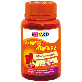 Gommes Vitamine C - 60 oursons - Pediakid -205886