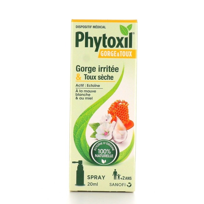 Photo de Gorge toux spray 20ml Phytoxil Gorge toux spray 20ml Phytoxil-236131
