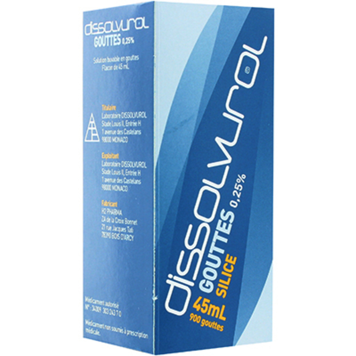 Photo de Gouttes silicium 100ml Dissolvurol Gouttes silicium 100ml Dissolvurol-214839