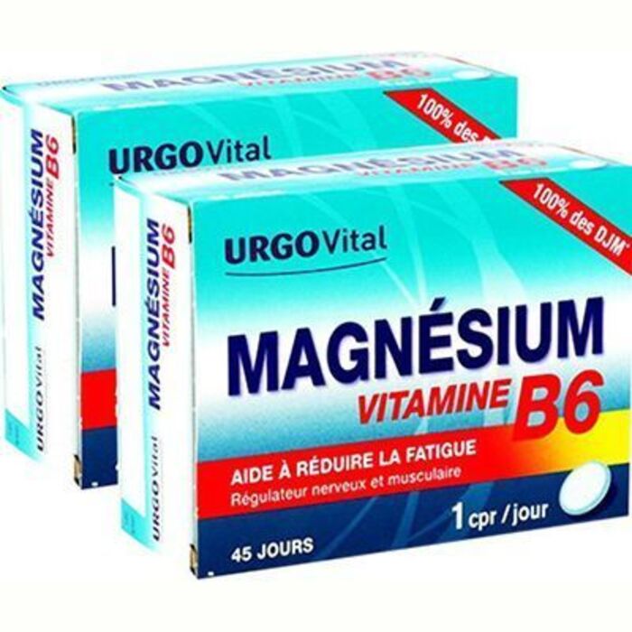 Photo de Govital magnésium vitamine b6 2x45 comprimés Urgo Govital magnésium vitamine b6 2x45 comprimés Urgo-224779