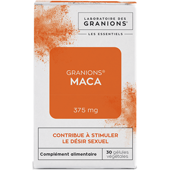 Photo de Granions maca 375mg 30 gélules végétales Granions Granions maca 375mg 30 gélules végétales Granions-223173