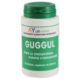 Guggul (Commiphora mukul) - 60.0 unites - Compléments Alimentaires - Ayur-Vana Favorise l'amincissement-1403