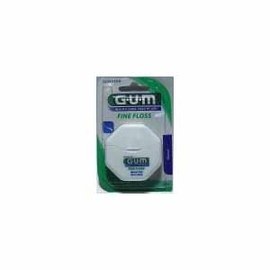 GUM 1555 Fine Floss Fil Dentaire Ciré 55m - GUM -144127