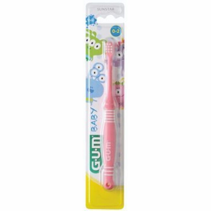 Photo de Gum 213 baby brosse à dents bébé 0-2ans rose Gum Gum 213 baby brosse à dents bébé 0-2ans rose Gum-212319