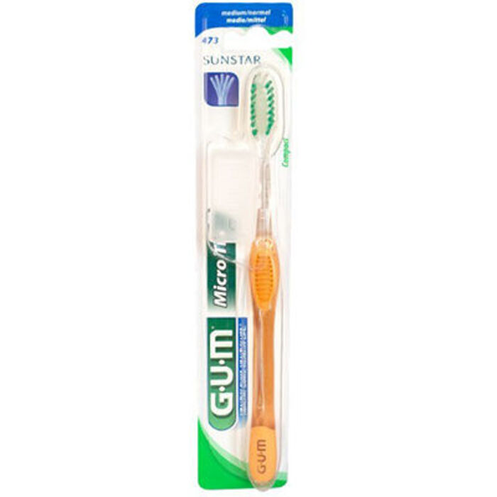 Photo de Gum 473 micro tip brosse à dents médium Gum Gum 473 micro tip brosse à dents médium Gum-223883