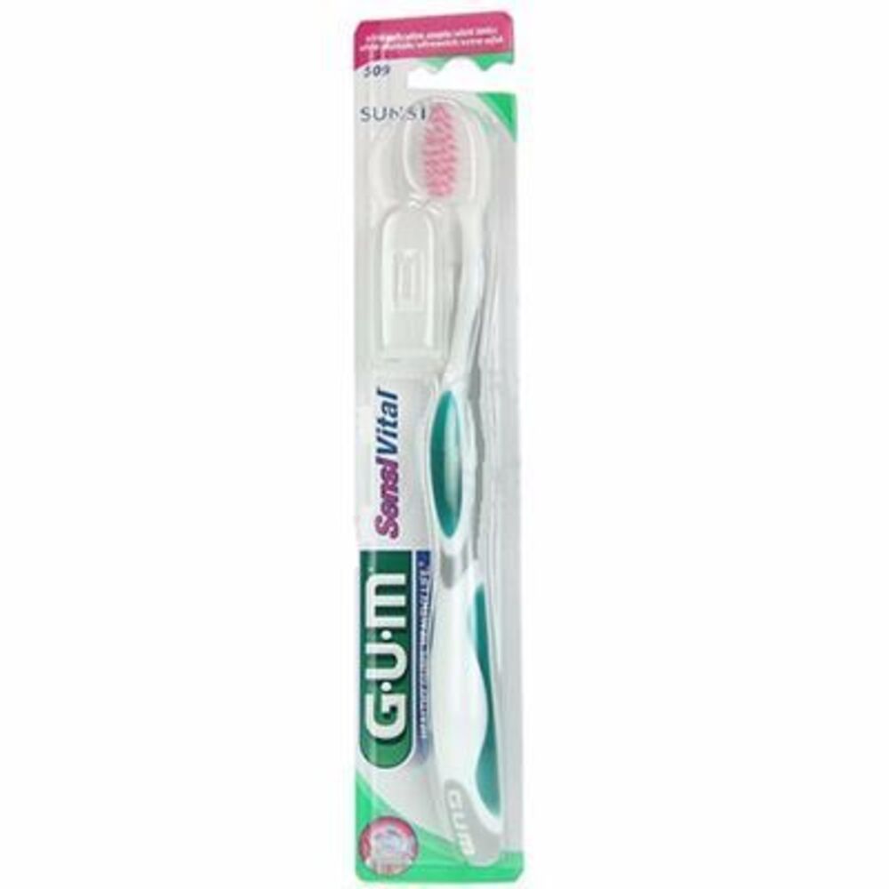 Photo de Gum 509 sensivital brosse à dents extra-souple Gum Gum 509 sensivital brosse à dents extra-souple Gum-207012