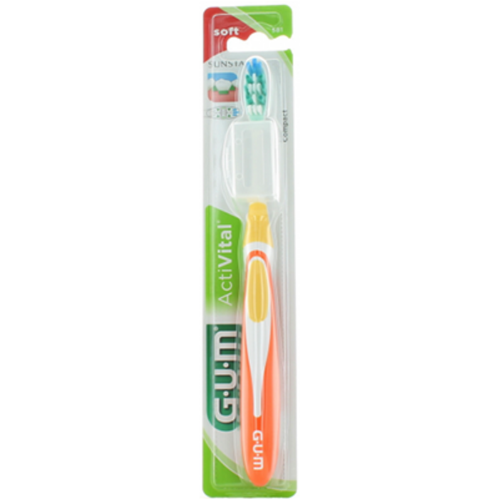 Photo de Gum 581 activital brosse à dents souple Gum Gum 581 activital brosse à dents souple Gum-216422