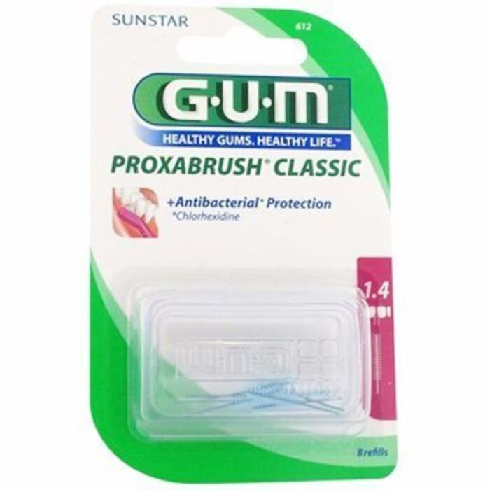 Photo de Gum 612 proxabrush classic recharges brossettes interdentaires 1,4mm Gum Gum 612 proxabrush classic recharges brossettes interdentaires 1,4mm Gum-145804