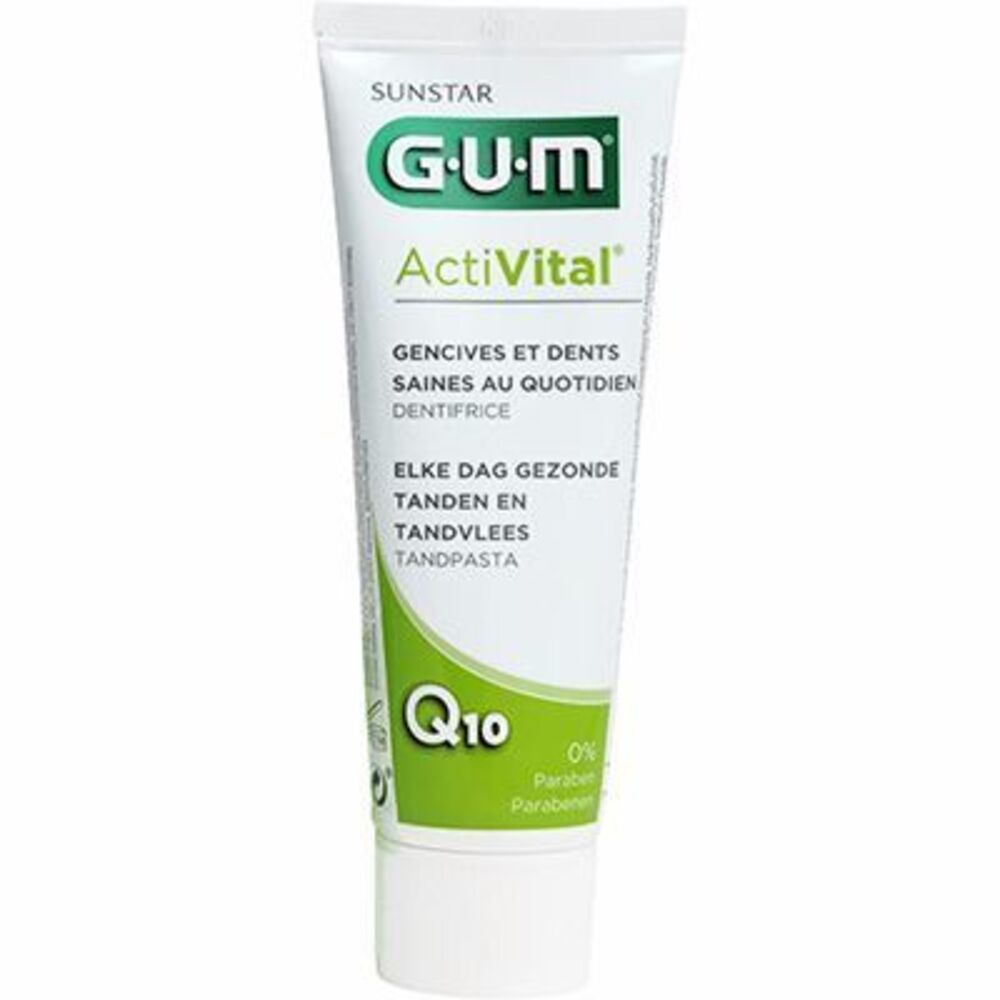 Photo de Gum activital gel dentifrice 75ml Gum Gum activital gel dentifrice 75ml Gum-216443