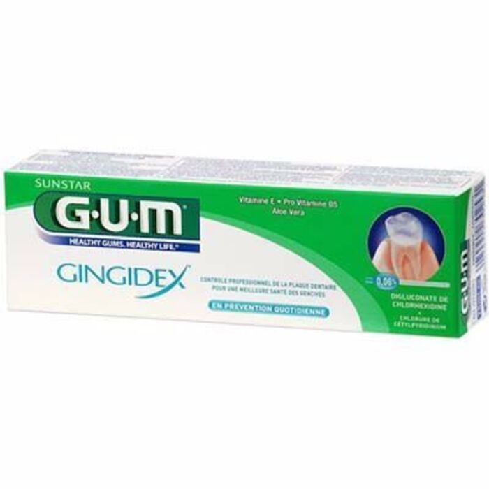 Photo de Gum gingidex dentifrice 75ml Gum Gum gingidex dentifrice 75ml Gum-145154