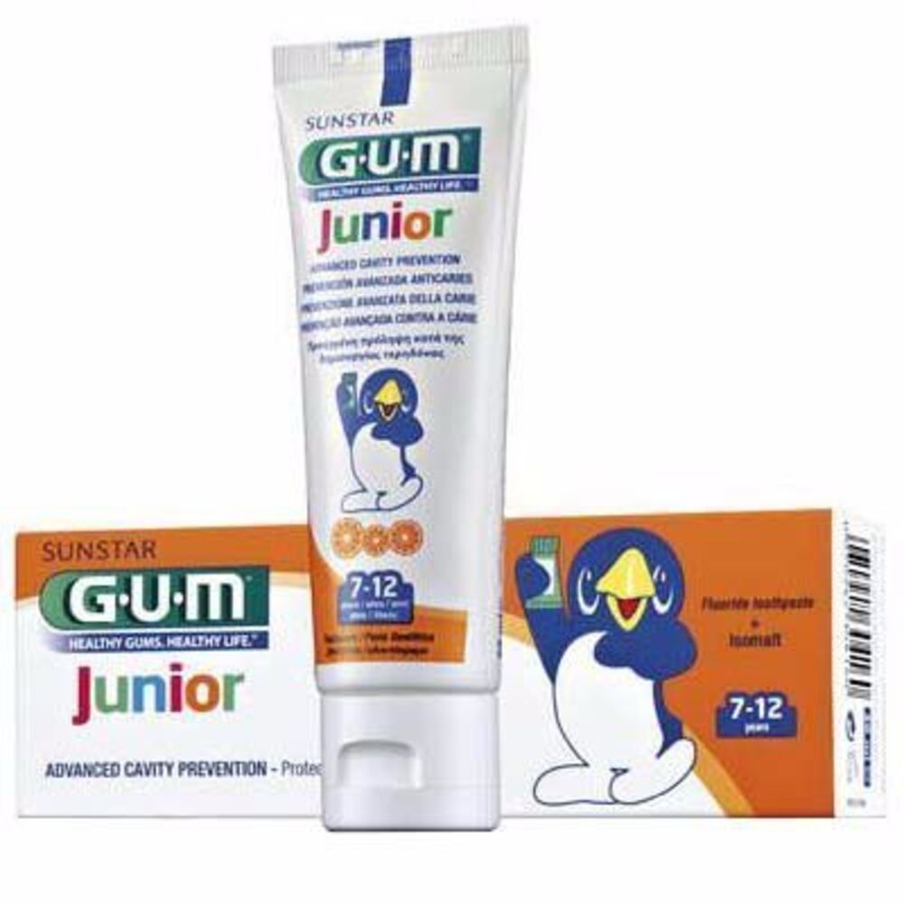 Photo de Gum junior dentifrice 7 ans et + tutti frutti Gum Gum junior dentifrice 7 ans et + tutti frutti Gum-144411