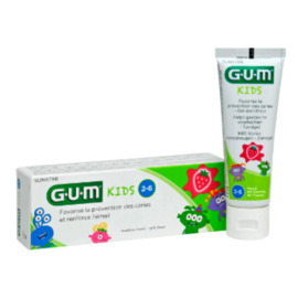 GUM Kids Dentifrice 2-6ans Fraise - 50.0 ml - GUM -144412