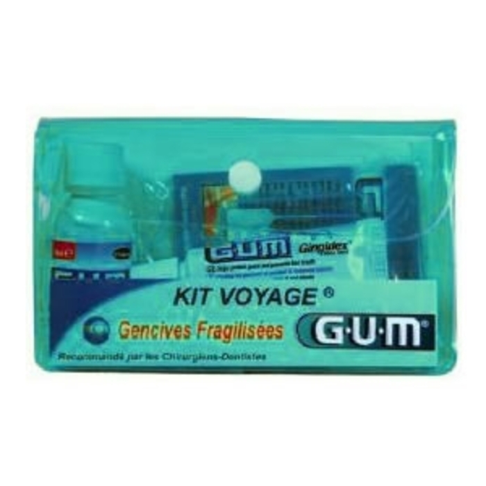 Photo de Gum kit voyage gencives fragilisées Gum Gum kit voyage gencives fragilisées Gum-196684